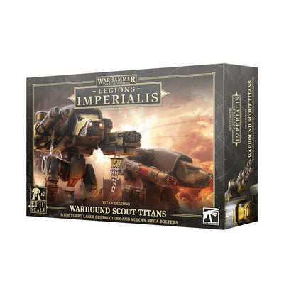 Miniatures, Legions Imperialis: Warhound Scout Titans