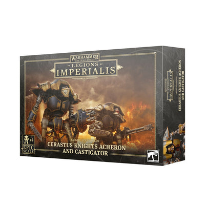 Miniatures, Legions Imperialis: Cerastus Knights Acheron and Castigator