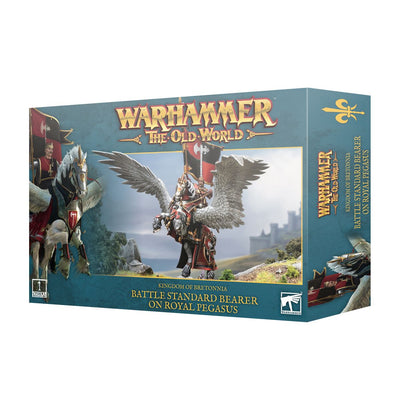 Products, KIngdom of Bretonnia: Battle Standard Bearer on Royal Pegasus