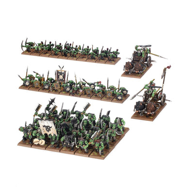 Miniatures, Orc & Goblin Tribes: Battalion