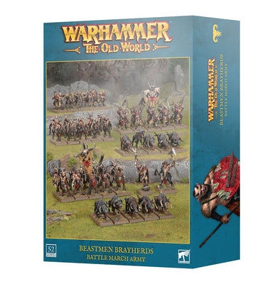 Miniatures, Beastmen Brayherds: Battle March Army