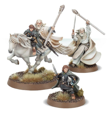 Miniatures, Middle-Earth: Gandalf the White and Peregrin Took