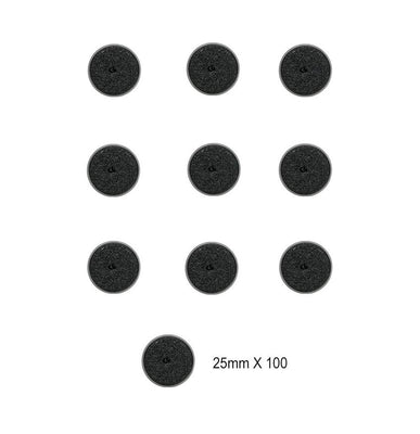 Hobby Supplies, Citadel 25mm Round Bases 100 Pack