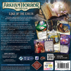 Arkham Horror: The Card Game – Edge of the Earth Investigator Expansion