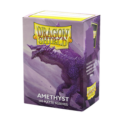 Dragon Shield: Amethyst Matte Sleeves 100 Pack