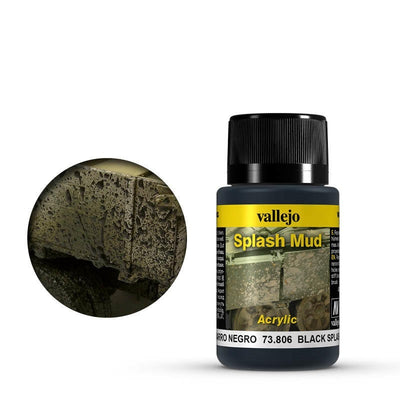 Hobby Paint, Weathering Effects: Black Splash Mud 40ml