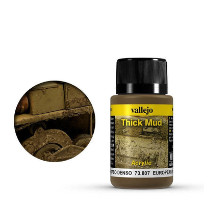 Hobby Paint, Weathering Effects: European Thick Mud 40ml