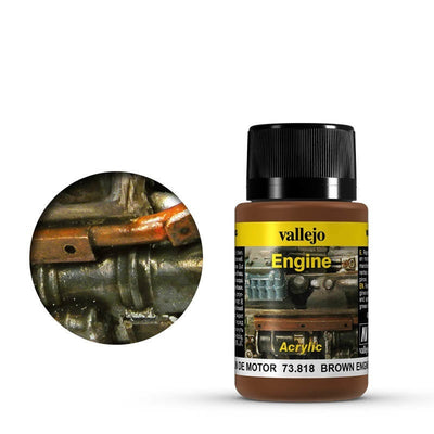 Hobby Paint, Weathering Effects: Brown Engine Soot 40ml