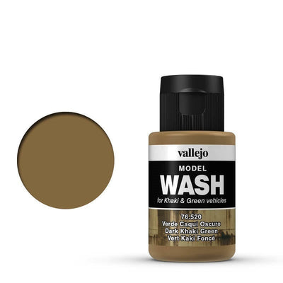 Hobby Paint, Model Wash: Dark Khaki Green 35ml