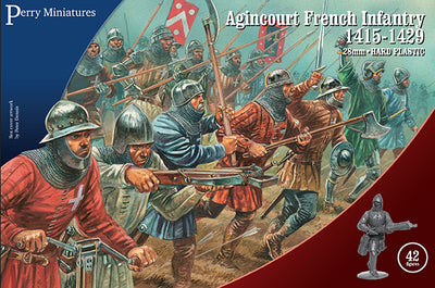 Miniatures, Agincourt French Infantry