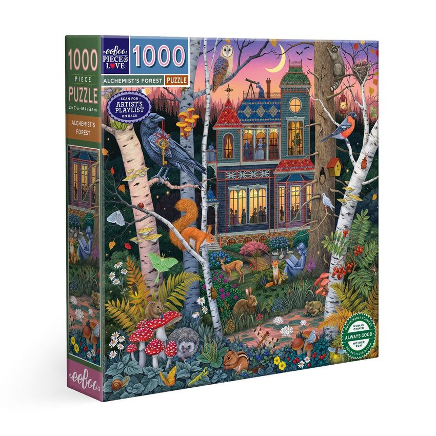 eeBoo: Alchemist's Forest 1000pc Puzzle