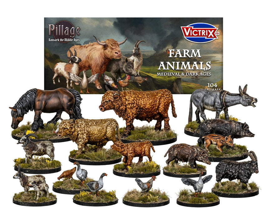 Victrix: Medieval Farm Animals