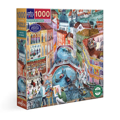 eeBoo: Artists in Venice 1000pc Puzzle