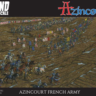 Miniatures, Grand Battle Scale: Azincourt French Army
