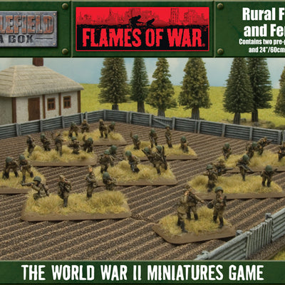 Terrain, Flames of War: Rural Field and Fences