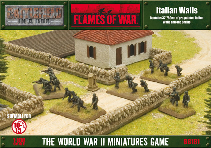 Battlefield in a Box: Mediterranean – Walls x10