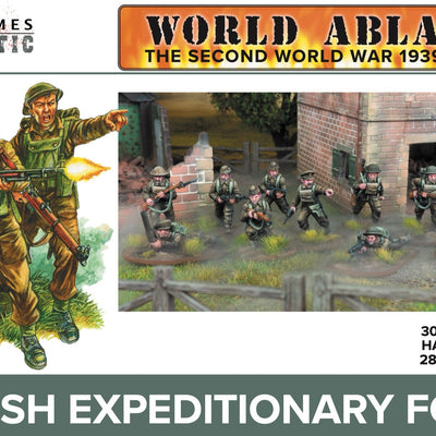 Miniatures, World Ablaze: British Expeditionary Force