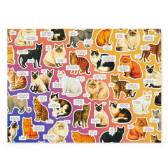 Brass Monkey: Moody Cats 1000pc Puzzle