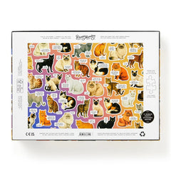 Brass Monkey: Moody Cats 1000pc Puzzle