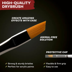 Army Painter: Wargamer Brush – Large Drybrush