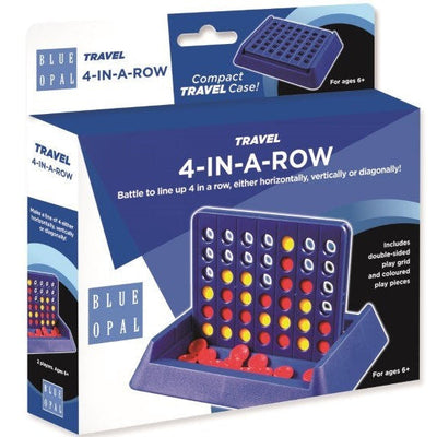 Traditional Games, Blue Opal: 4-In-A-Row Travel