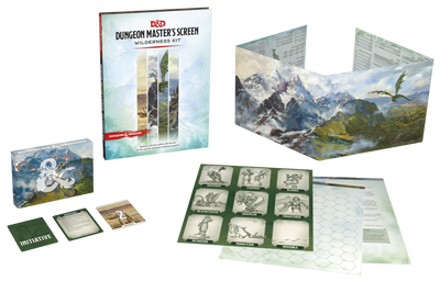 Role Playing Games, Dungeons & Dragons: Dungeon Master's Screen – Wilderness Kit