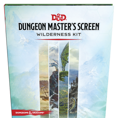 Role Playing Games, Dungeons & Dragons: Dungeon Master's Screen – Wilderness Kit