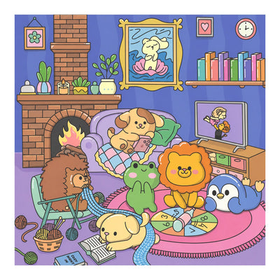 All Products, Cosy Jigsaws: Comfy Night In 500pc Puzzle