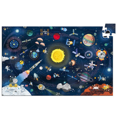 Kid's Jigsaws, Djeco: Space Observation 200pc Puzzle & Booklet