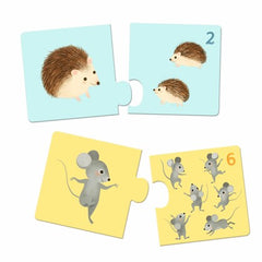 Djeco: Baby Animals Puzle Duo