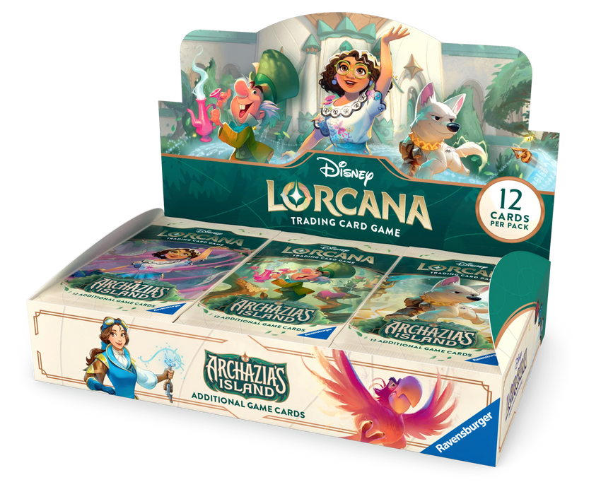 Disney Lorcana TCG: Archazia's Island 24 Booster Pack Carton