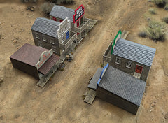 Dead Man's Hand: Two-Horse Town Double & Single Storey Building Bundle