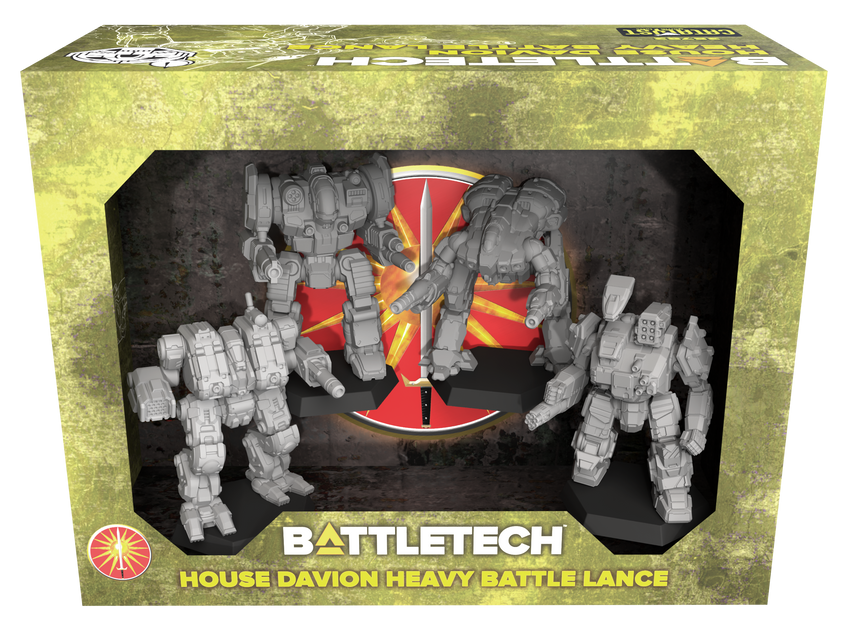BattleTech: ForcePack – House Davion Heavy Battle Lance