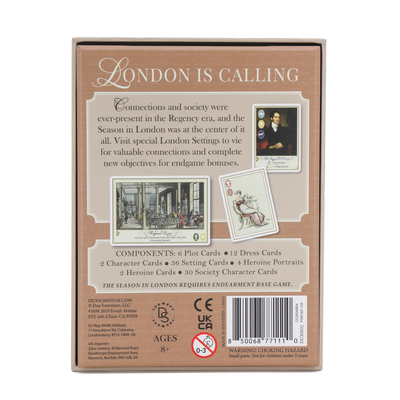 Board Games, Endearment: The Season in London Expansion