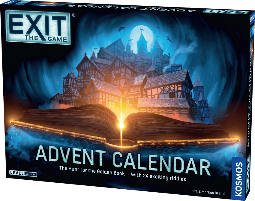Exit Advent Calendar Hunt for the Golden Book