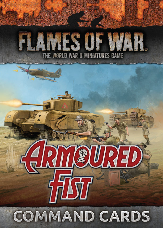 Flames of War: Armoured Fist Command Cards