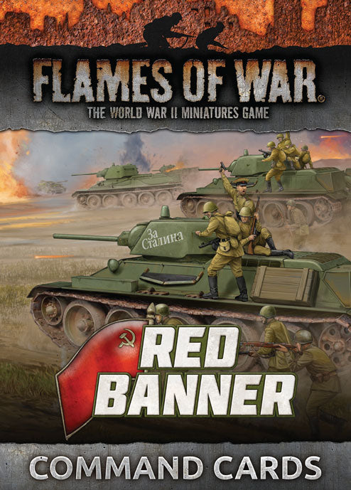 Flames of War: Red Banner Command Cards