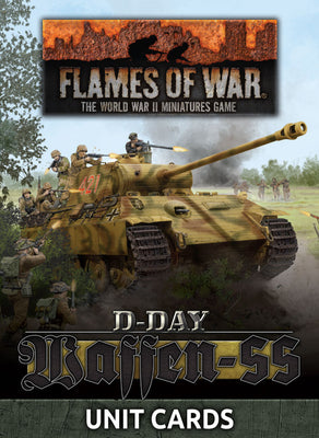 On Sale, Flames of War: D-Day Waffen-SS Command Card Pack