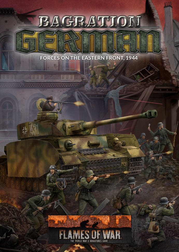 Flames of War: Bagration – German Forces on the Eastern Front Book 1944
