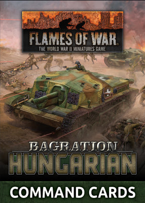 On Sale, Flames of War: Bagration – Hungarian Command Cards