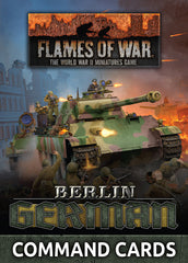 Flames of War: Berlin – German Command Cards