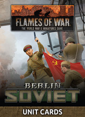 Flames of War: Berlin – Soviet Unit Cards