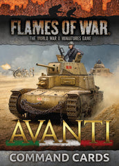 Flames of War: Avanti Command Cards