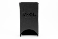 FanRoll: Fold Up Leather Dice Tower Black