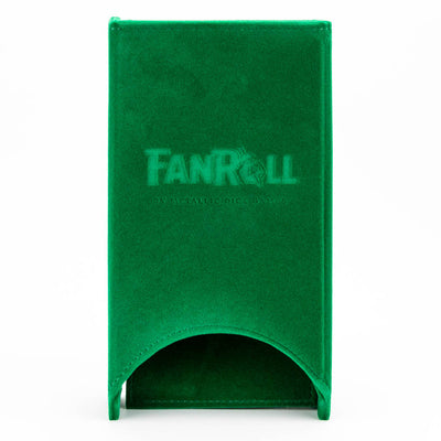 Accessories, FanRoll: Fold Up Dice Tower Green