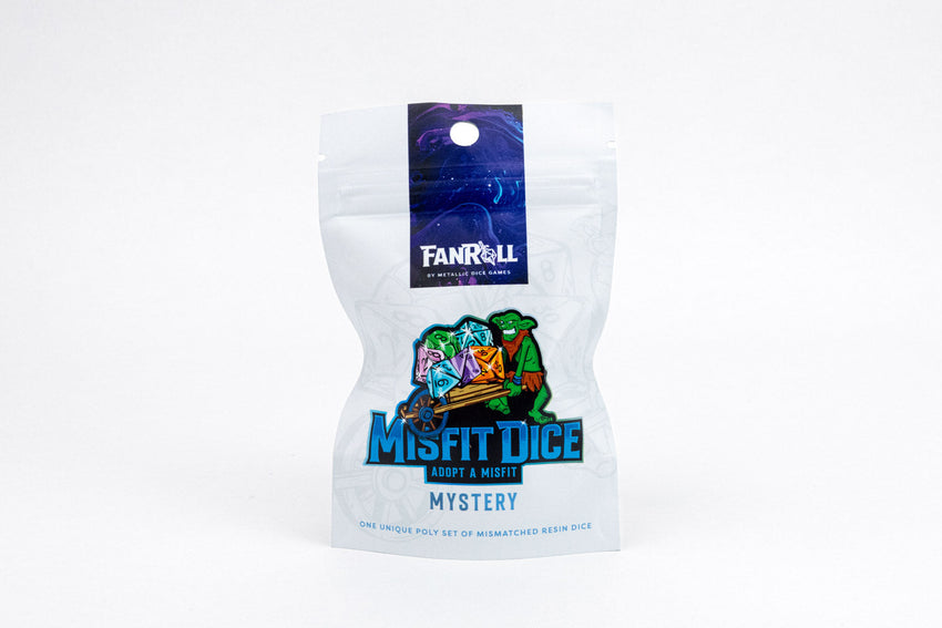 Fanroll: Mystery Misfit Resin Polyhedral Dice Set
