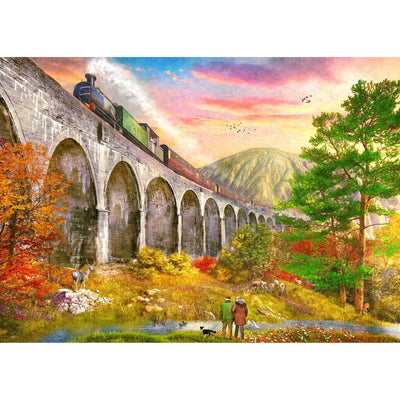 Jigsaw Puzzles, Gibsons: Crossing Glenfinnan Viaduct 1000pc Puzzle