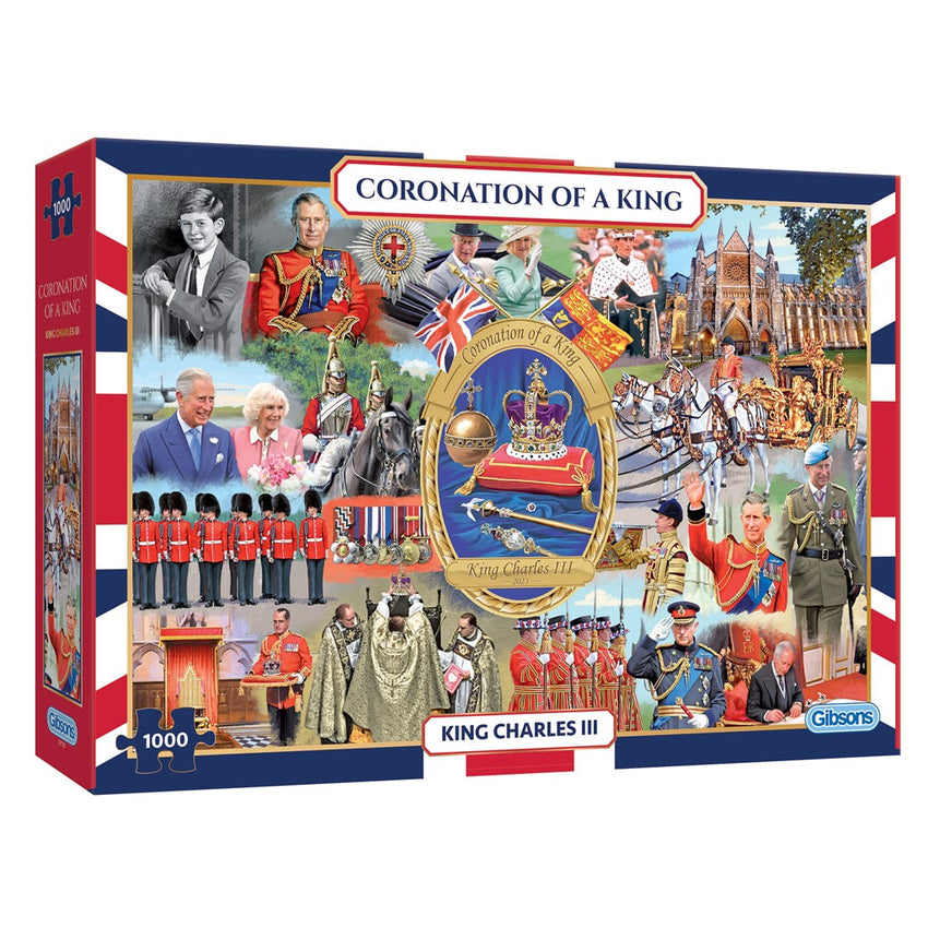 Gibsons: Coronation of a King 1000pc Puzzle