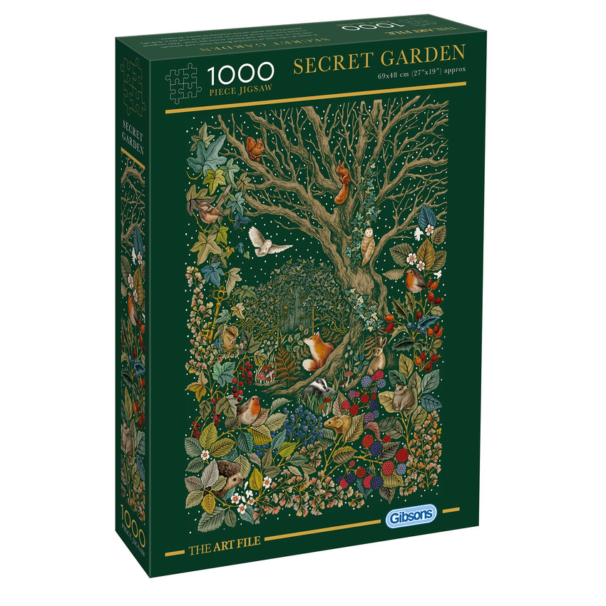 Gibsons: The Art FIle – Secret Garden 1000pc Puzzle