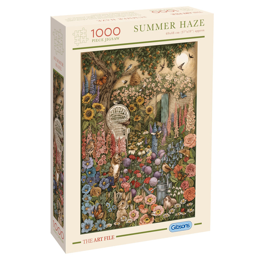 Gibsons: The Art File – Summer Haze 1000pc Puzzle